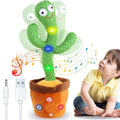 Maha traders|Talking Cactus Baby Toys for Kids Dancing Cactus Toys Can Sing Wriggle & Singing Recording Repeat What You Say Funny Education Toys for Children Playing Home Decor for Kids